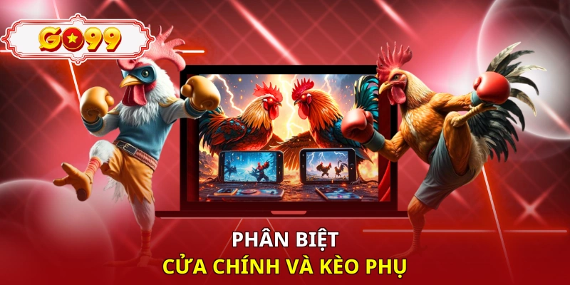 Phân biệt cửa chính và kèo phụ