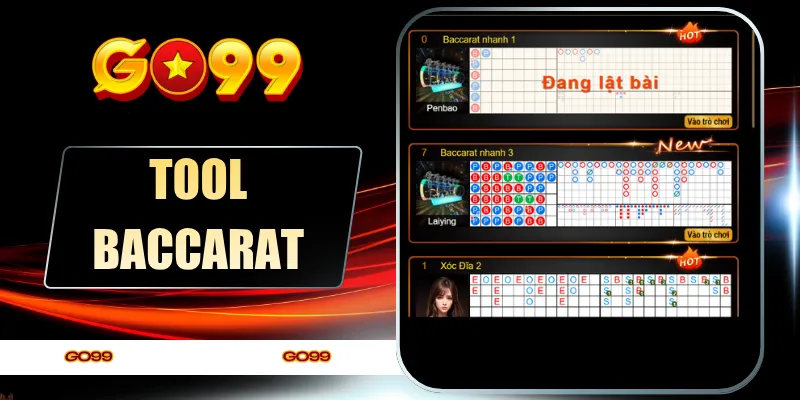Tool Baccarat GO99 - Bắt Trọn Cầu Đẹp, Chốt Lãi Lớn